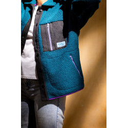 Pack Veste Coaty - Bleu pétrole - Calissone