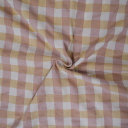 Coton à carreaux seersucker - Battenberg - Calissone