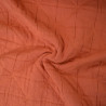 Matelassé de coton - Orange Spritz - Calissone
