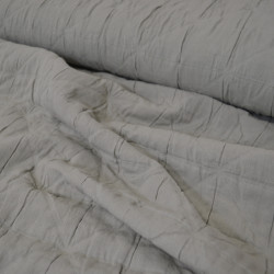 Matelassé de coton - Shadow Grey / Blue - Calissone