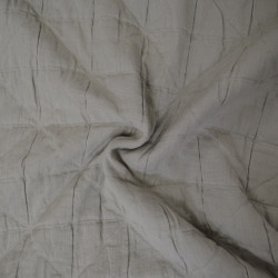 Matelassé de coton - Shadow Grey / Blue - Calissone