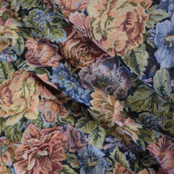 Jacquard lurex - Big flowers - Calissone