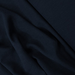 Sergé de lyocell - Bleu foncé - Calissone
