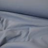Jersey de coton uni fines côtes - Bleu - Calissone