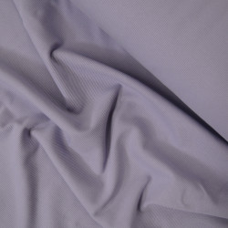 Jersey de coton uni fines côtes - Lavande - Calissone