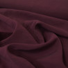 Viscose unie peau de pêche - Bordeaux - Calissone