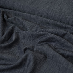 Chambray lyocell and linen - Black - Calissone