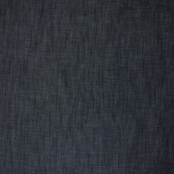 Chambray lyocell et lin - Noir - Calissone
