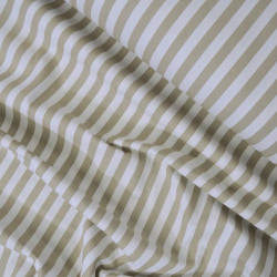 Striped denim - old pink - Calissone
