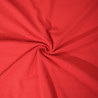 Heavy plain cotton jersey - Red - Calissone