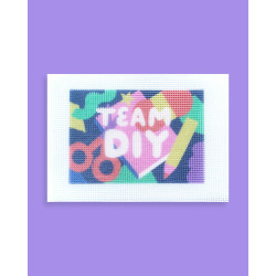 Canevas postal - Team DIY - Calissone