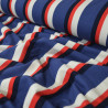 Sweat léger à rayures - Bleu marine et rouge - Calissone