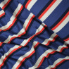 Sweat léger à rayures - Bleu marine et rouge - Calissone