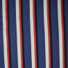 Sweat léger à rayures - Bleu marine et rouge - Calissone
