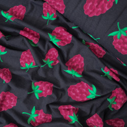 Jersey framboises XXL - Bleu marine - Calissone