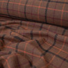 Tartan wool - Rust - Calissone