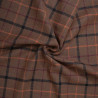 Tartan wool - Rust - Calissone