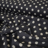 Polka dot knitted knit - Black - Calissone