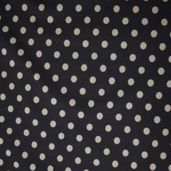 Polka dot knitted knit - Black - Calissone