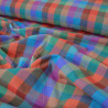 Multicolor Check Woven Cotton - Prism Gingham - Calissone