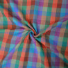 Multicolor Check Woven Cotton - Prism Gingham - Calissone