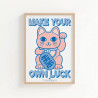 Affiche Maneki Neko - A3 - Calissone