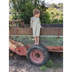 Pattern Linotte bohemian dress 3-12 years - Calissone