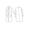 Pam coat pattern - Calissone