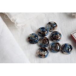 LPMC buttons - A coffee in Paris (X8) - Calissone