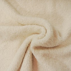 Sherpa - Faux Fur Fleece - Ecru - Calissone