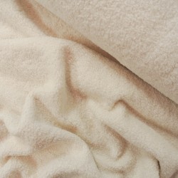 Sherpa - Faux Fur Fleece - Ecru - Calissone