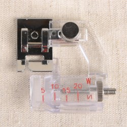 Bias binding foot for sewing machine - Calissone