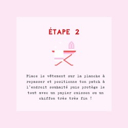 MINI -CARE Thermocollant patch Grenadine - Calissone