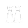 High -flying dress pattern - Calissone