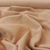 Double cotton gauze - Iridescent beige - Calissone