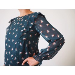 Patron Blouse Robe Fanny - Calissone