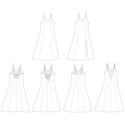 Camille Dress Pattern - Calissone