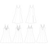 Camille Dress Pattern - Calissone