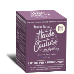 Wine lie - haute couture textile dye - Calissone