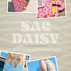 SURPRISE : Sac Daisy - patron offert Summer défi 🌸

Il n’est pas passé inaperçu, on vous présente notre nouveau sac Daisy, un sac Marguerite XL aussi simple à coudre que cool à porter ! 

🎁 Pour fêter cette beauté on vous propose un défi couture et on vous offre le patron jusqu’au 3 mai (modalité du concours et de l’offre dans le carrousel)
Des cadeaux mega cool à gagner avec @maeli.paris et @malicieuse.diy pour la/les plus belle(s) réalisation(s) ✨

On a TROP hâte de voir vos Daisy !! Qui se lance ? 💥